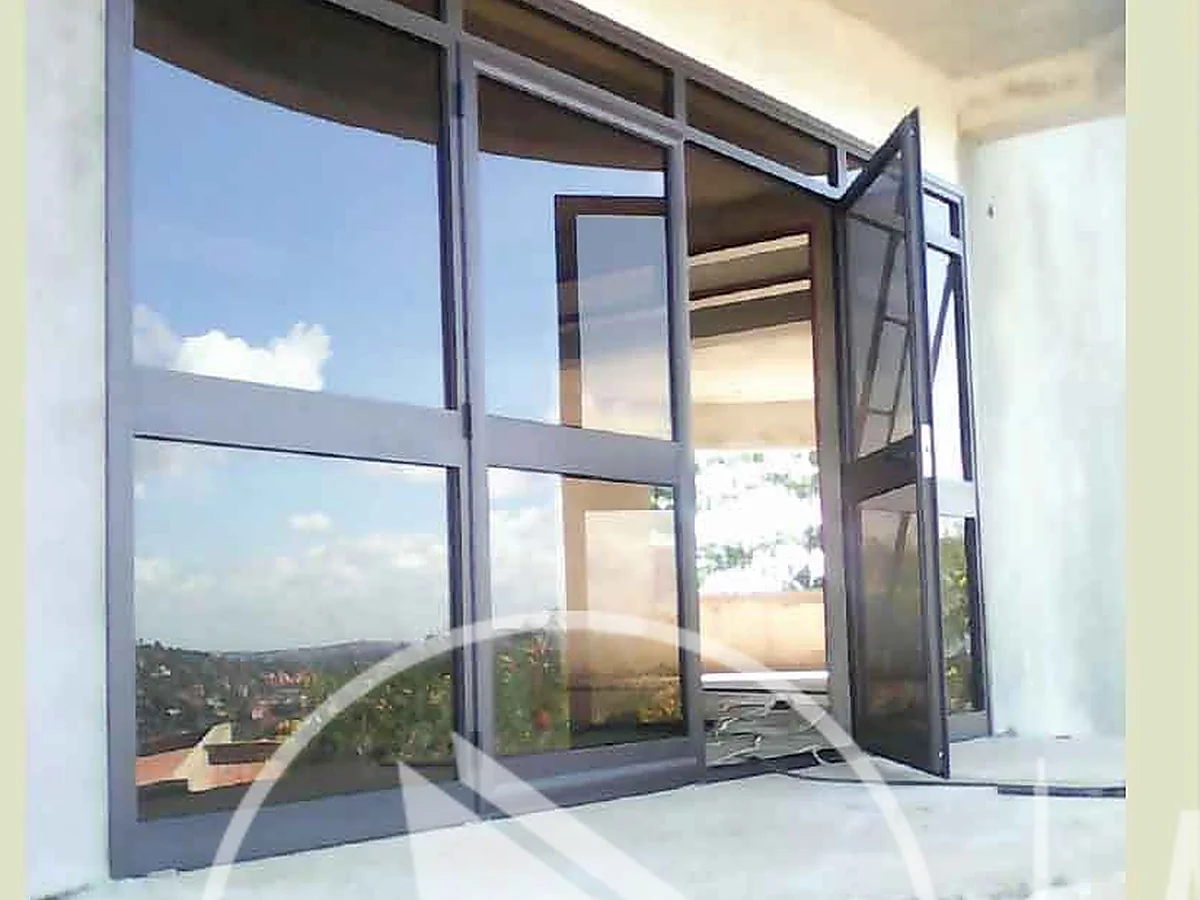 Aluminium doors